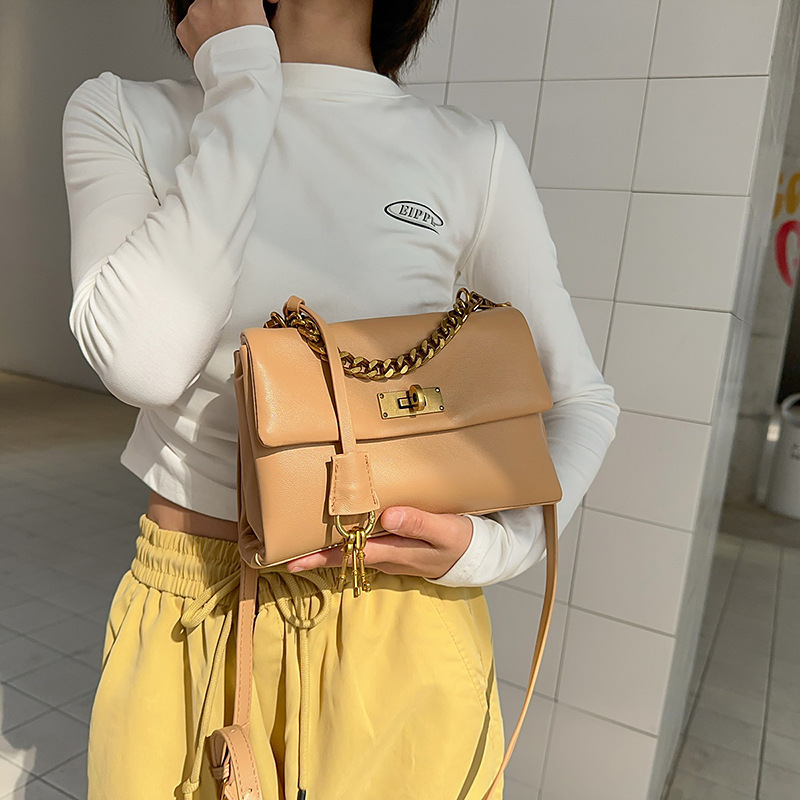 Cross-Border Bag Crossbody Bag Women's Large-Capacity Commuting Light Luxury Korean Style Lazy Style New Design Niche Shoulder Bag