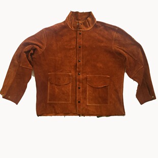 Welding protective clothing, cowhide clothing, cattle two-layer protective clothing