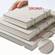 幼儿园学生麻布面素描本16k小学生绘画本8k美术生画本儿童32k用本