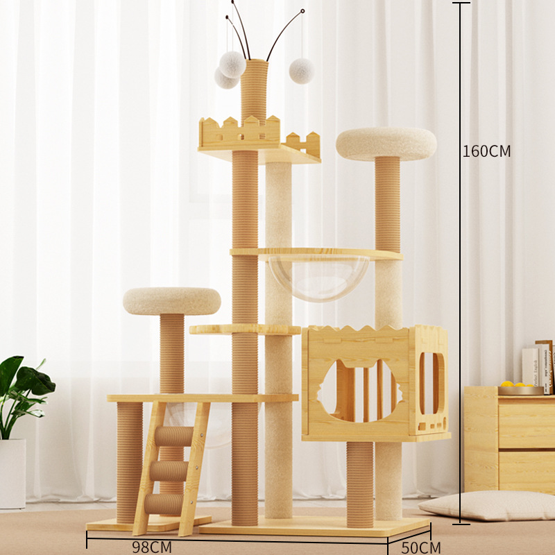 큐트펫 파라다이스 LF-57 [이중 우주 캡슐 + 확대된 바닥판 + 다중 기둥 지지대]