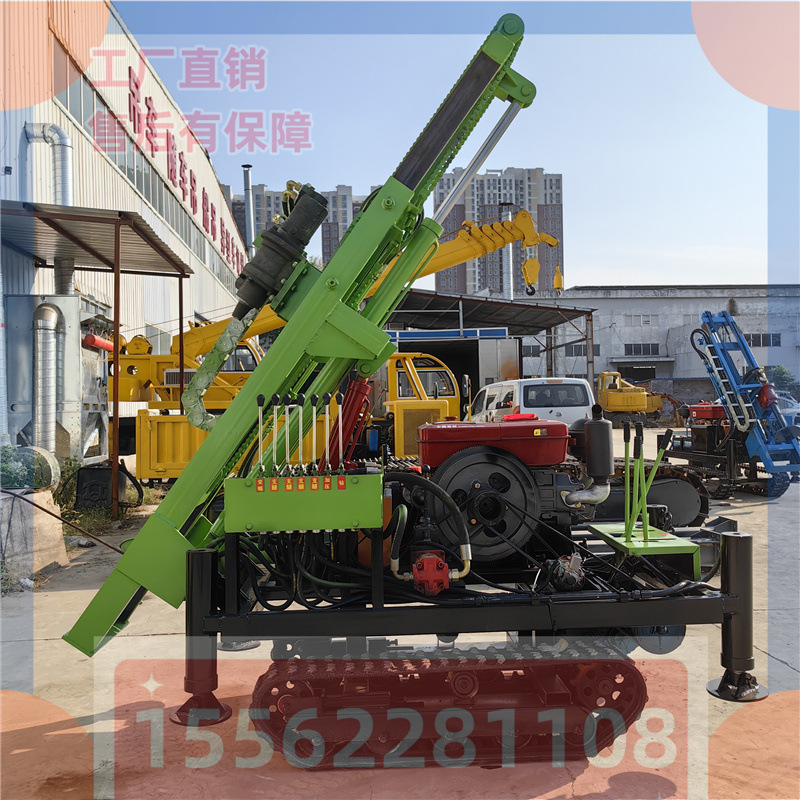 液压行走岩石钻孔锚固钻机 潜孔钻机岩石 矿山多方位打孔钻机厂家