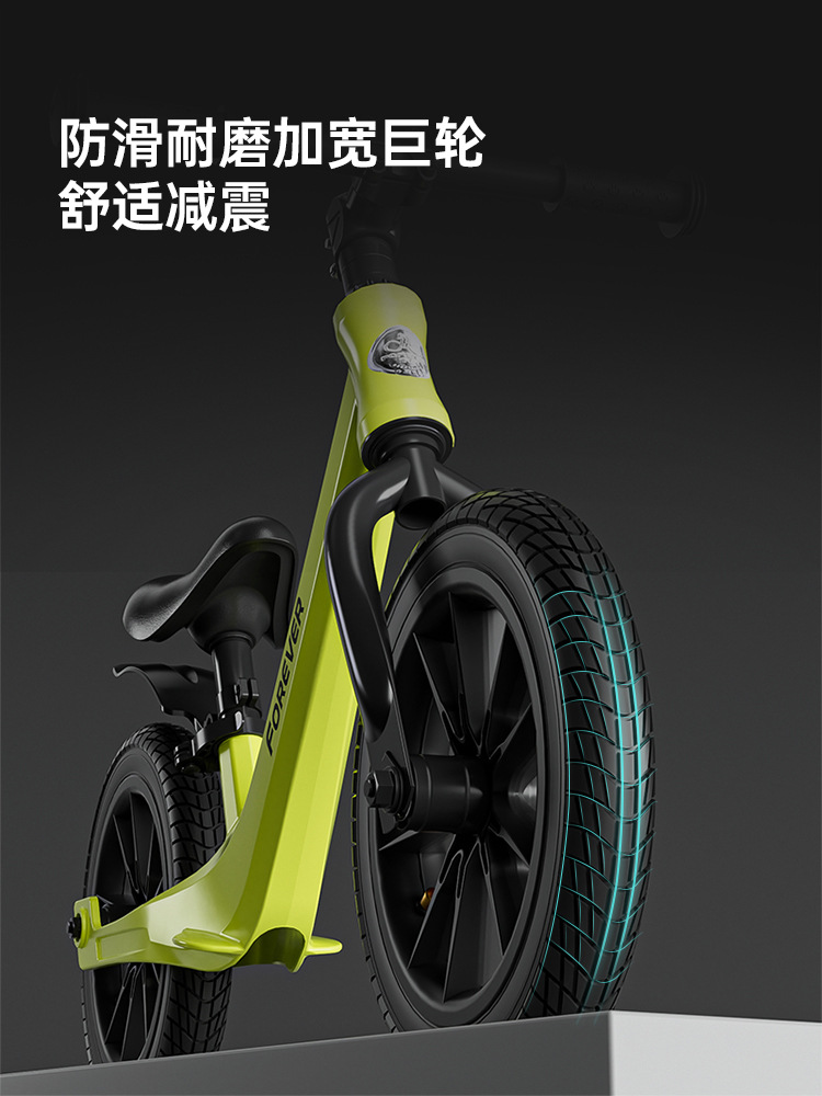 Equilibrio permanente coche de pedales-scooter de bebé Sin pedal 1-3-6-8 años de edad de 12 años de edad de los niños scooter