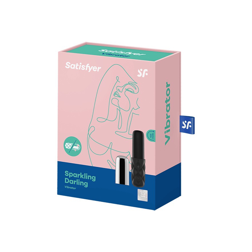 Satisfyer Secret Affair Secret cápsula vibrador chispeante Dispositivo de masturbación Darling