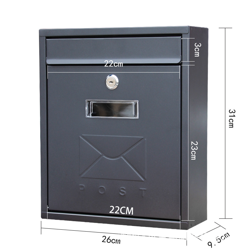 Почтовый ящик настенный Hongke HC-317 стандарт