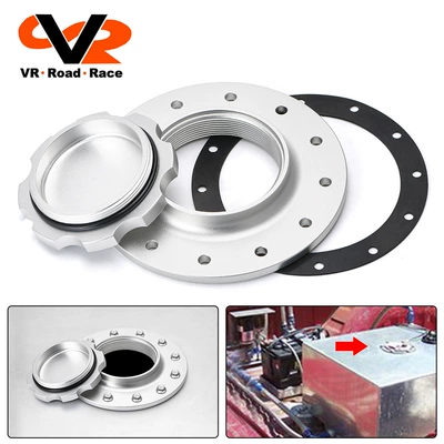 EBAY Explosive Modified Car with 12-hole Polished Fuel Tank Aluminum Cover Caliber: 3inch (Tank cap)