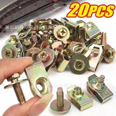 ボディボルトuナットエンジンカバーシャシーガードボディーボルトバンパーフェンダーライナープッシュ留め具