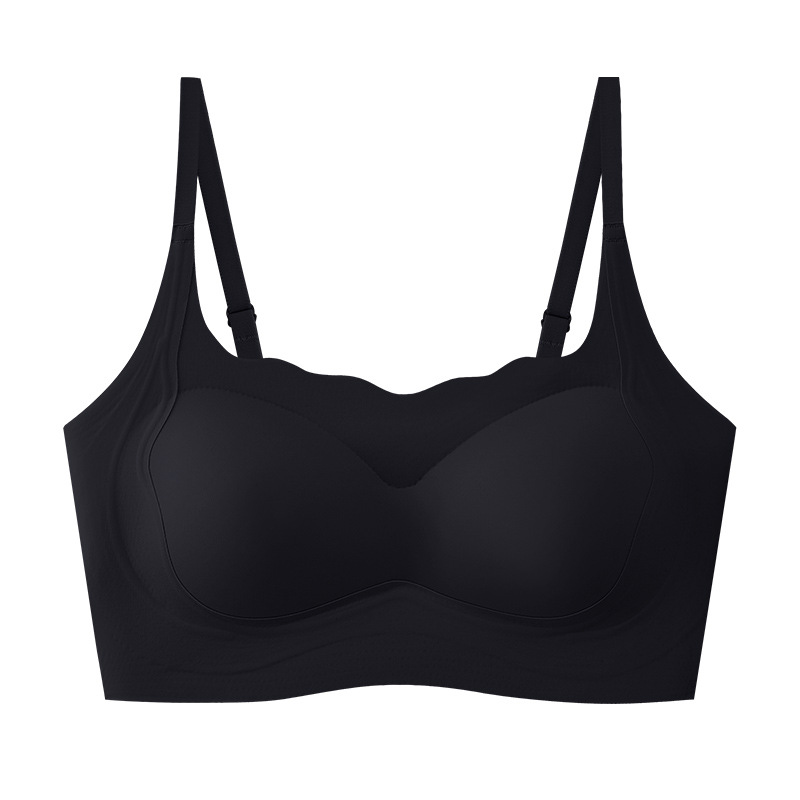 Una sola ropa interior deportiva de alta resistencia a prueba de choque para mujeres correr profesional salto de cuerda cinturón de belleza cojín de pecho chaleco de taza fija para mujeres