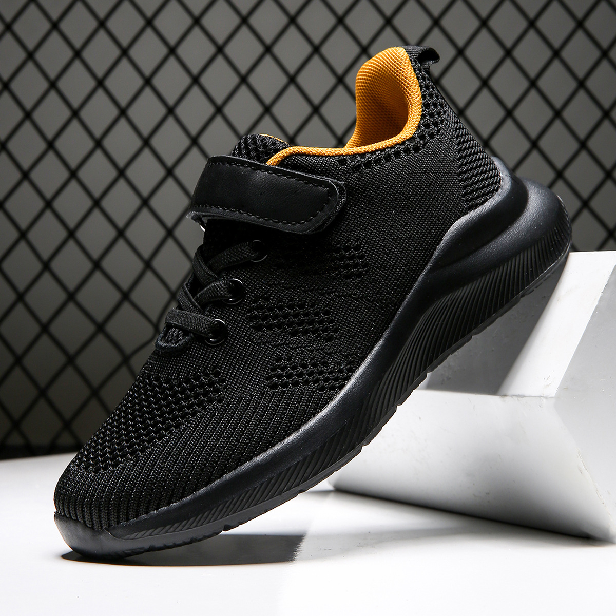 Zapatillas de Running de Tejido Volador para Niños de Tejido y MD, Transpirables y Ligeras para Uso Diario