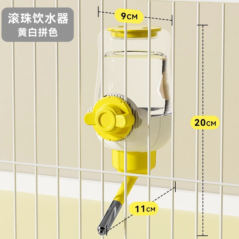 Colgante automático jaula perro fuente de beber colgando jaula gato fuente de beber Alimentador automático traje de suministros para mascotas