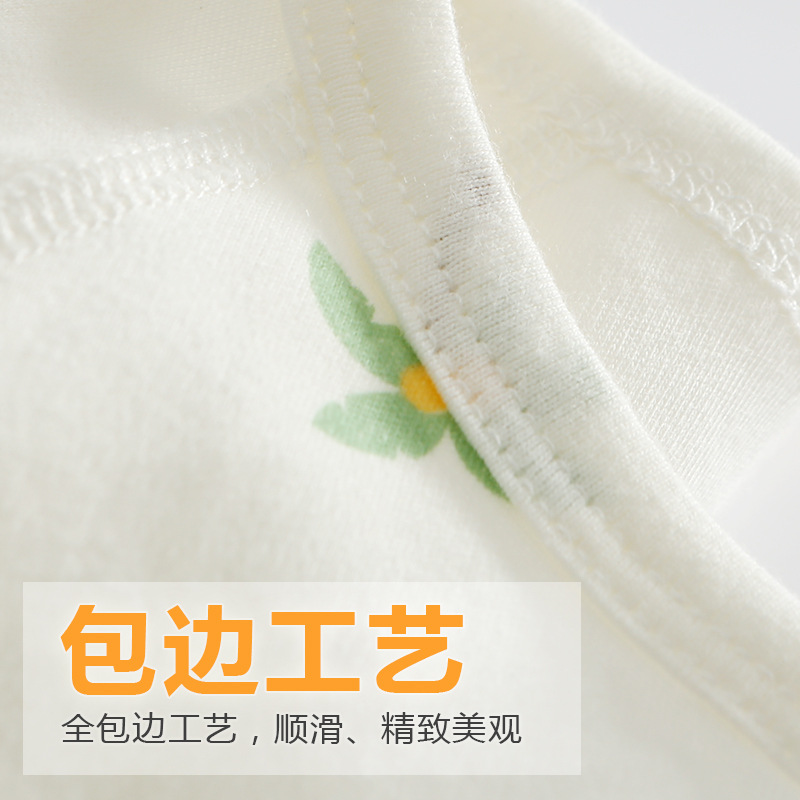 새 봄과 가을 옷 A 면 원피스 뼈없는 긴팔 0-6 개월 옷