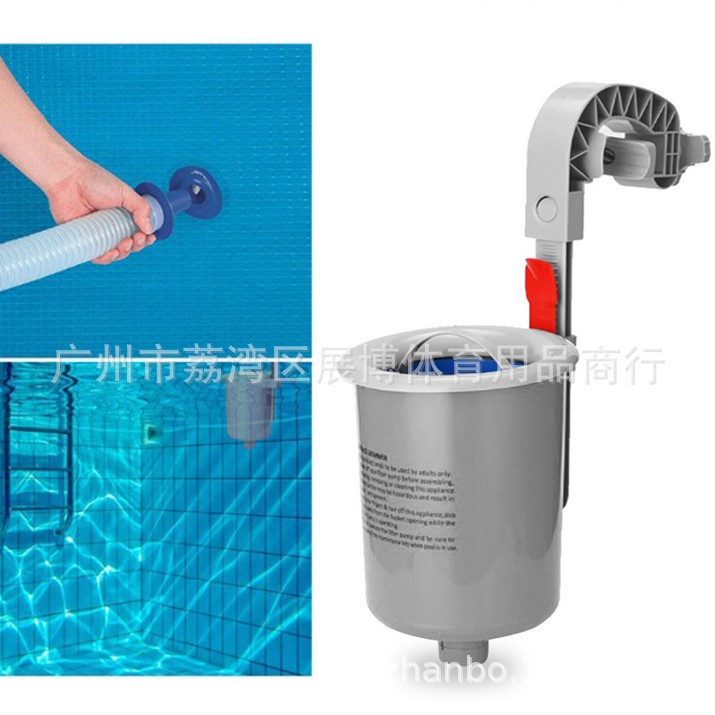 ✅ Limpieza de piscinas nuevos skimmer de piscinas hojas flotantes colector de filtración de residuos de superficie del agua