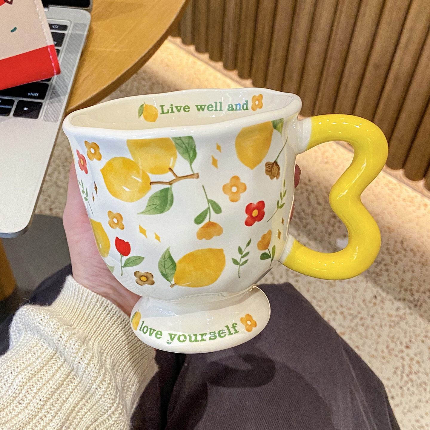 Creative Fruit Ceramic Mug For Coffee And Breakfast Cups_voghion.com