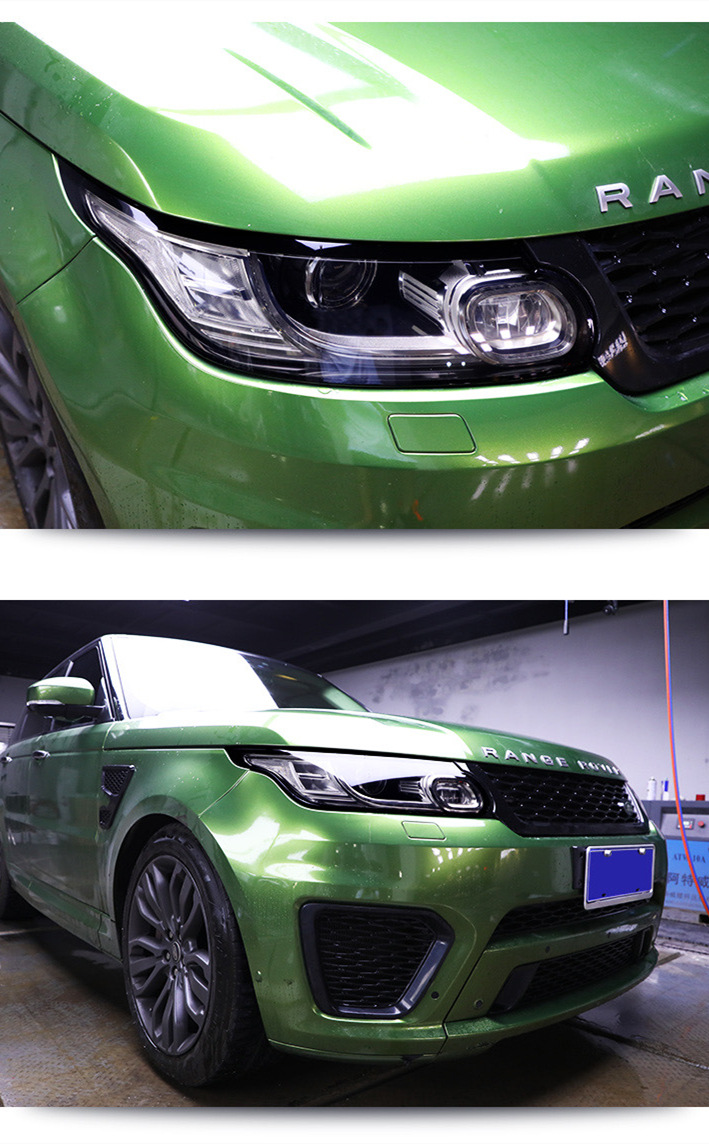 Suitable for 2017-2026 Range Rover Velar blackened headlight film, Range Rover Light Control Transparent-TPU