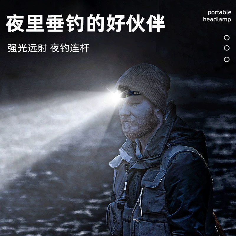 Induction super bright travel LED light source, (Cross-border trading)