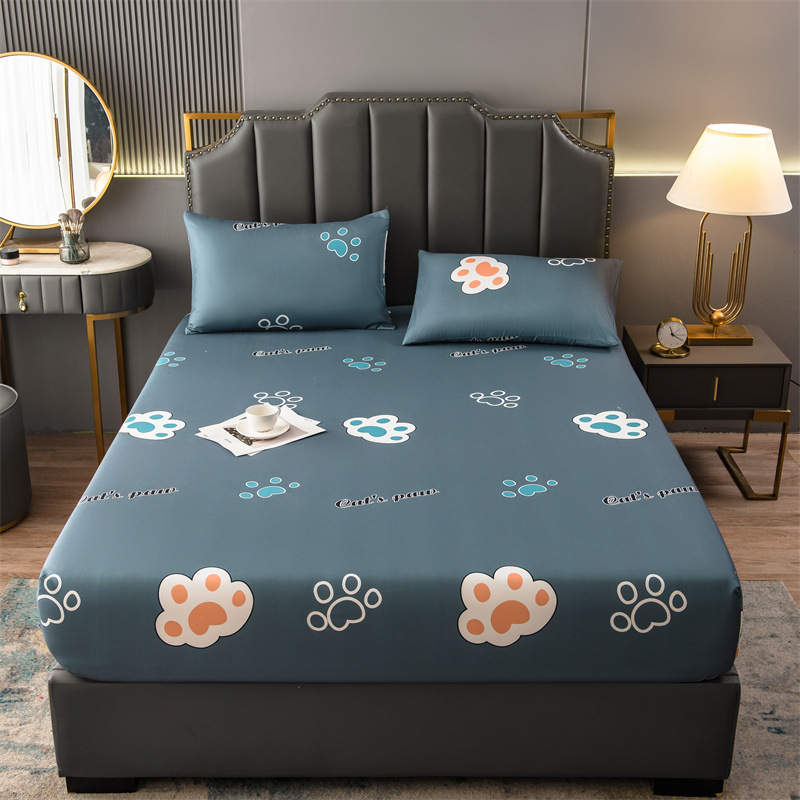 solid color cotton quilted sheet