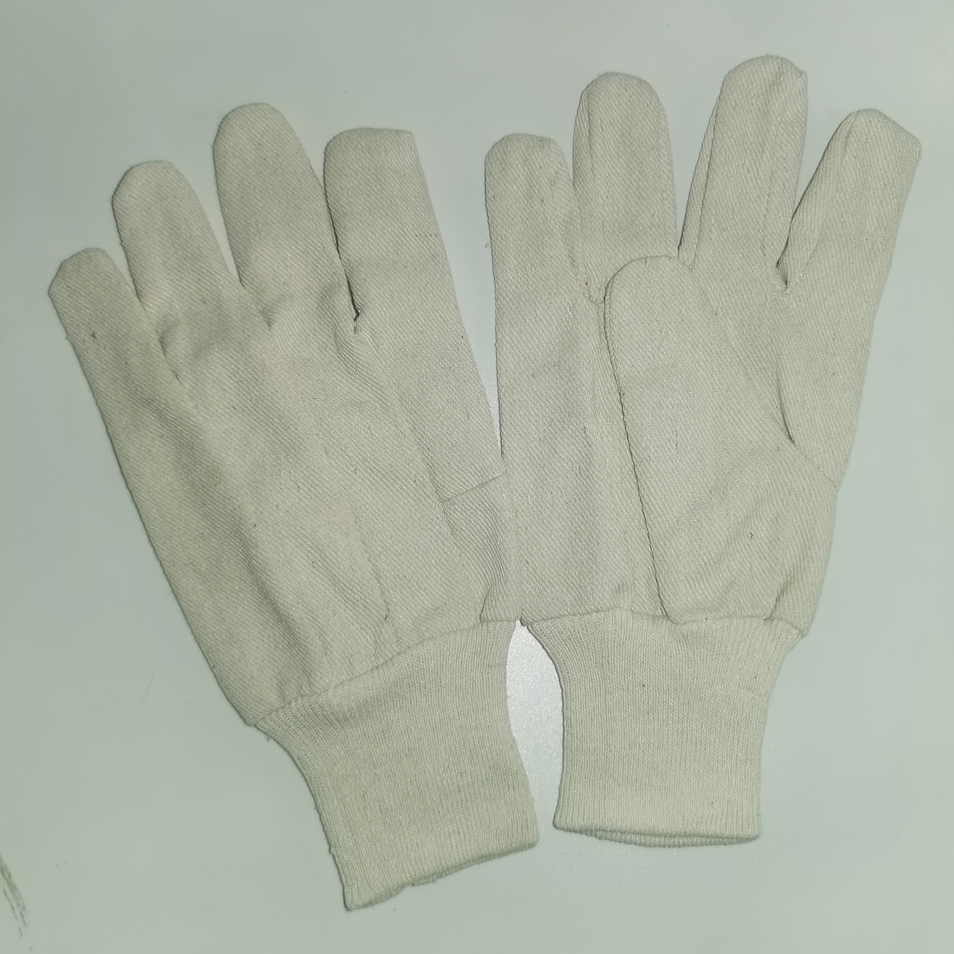 董惜牌7盎司绒布手套 帆布手套 劳保手套 防护手套 棉手套非一次