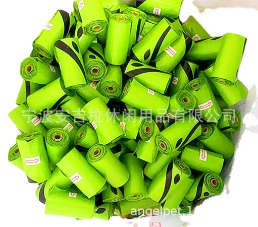 Manufacturers can make guest LOGO pet garbage bags bio compostable pet garbage bags with incense as required