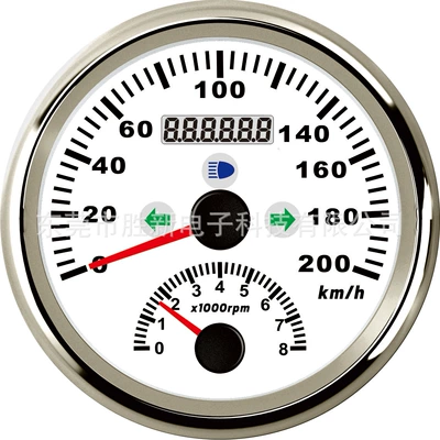 Yeni GPS sürət sayğacı 200km + taxometr 800RPM kombinasiya aləti
