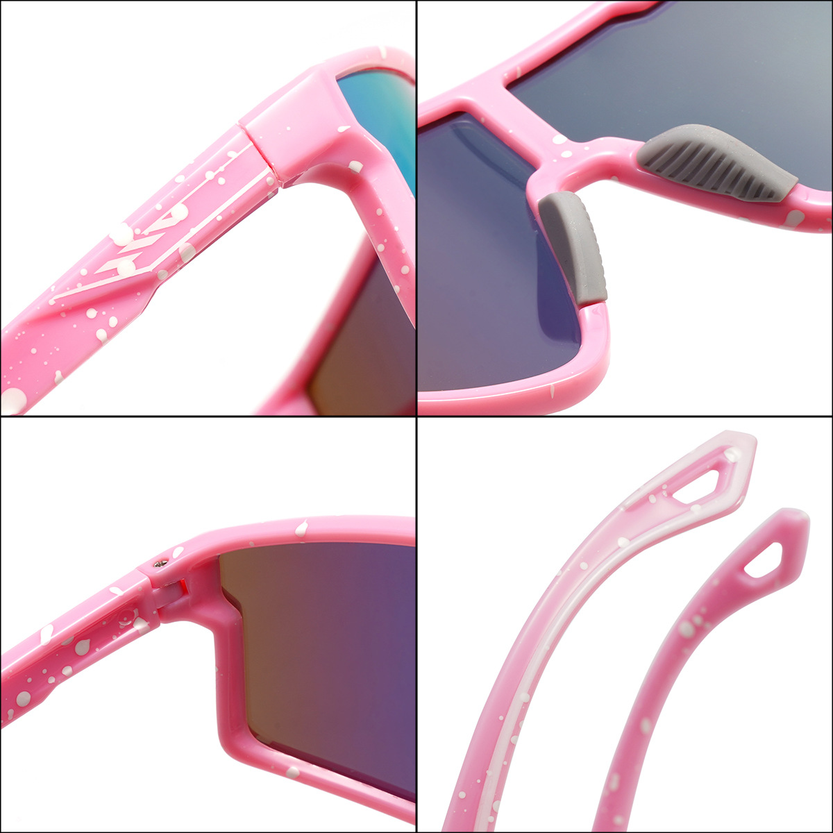 Nuevos niños de moda de montar gafas de sol deportivas polarizadas de alta definición fabricantes de gafas de sol al por mayor para mujeres