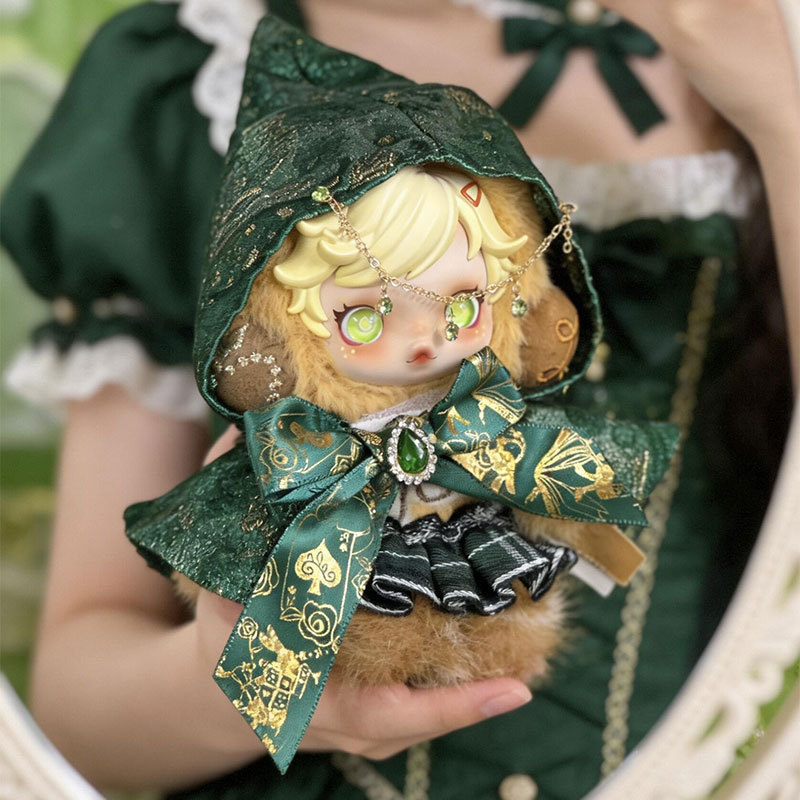 Only Doll Clothes】Suitable for Sp Sleepless Theater My Little Pony 15cm Vinyl Doll Clothes Green Magician Two-Piece Set Only Doll Clothes】Suitable for Sp Sleepless Theater My Little Pony 15cm Vinyl Doll Clothes Green Magician Two-Piece Set