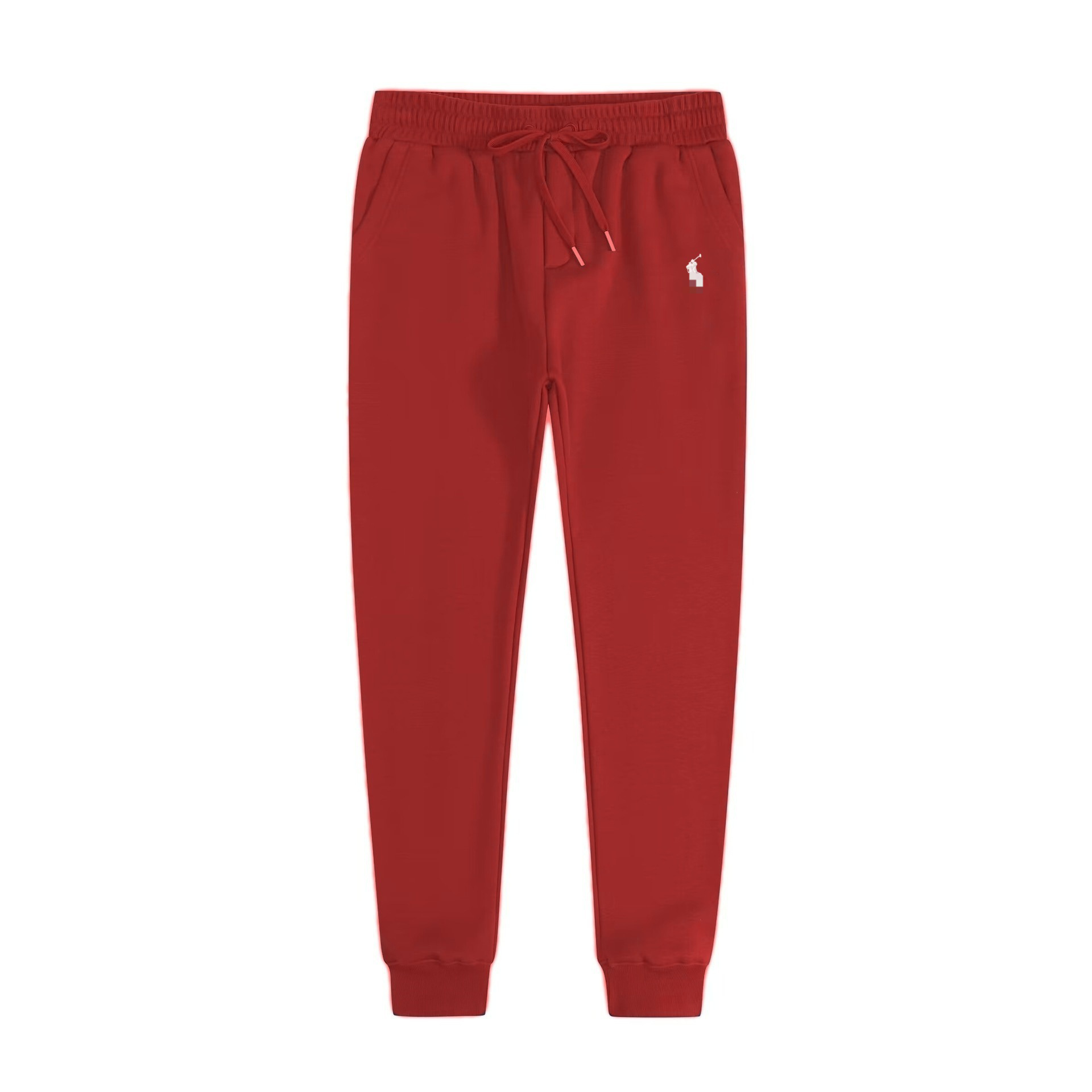Red pants-white label