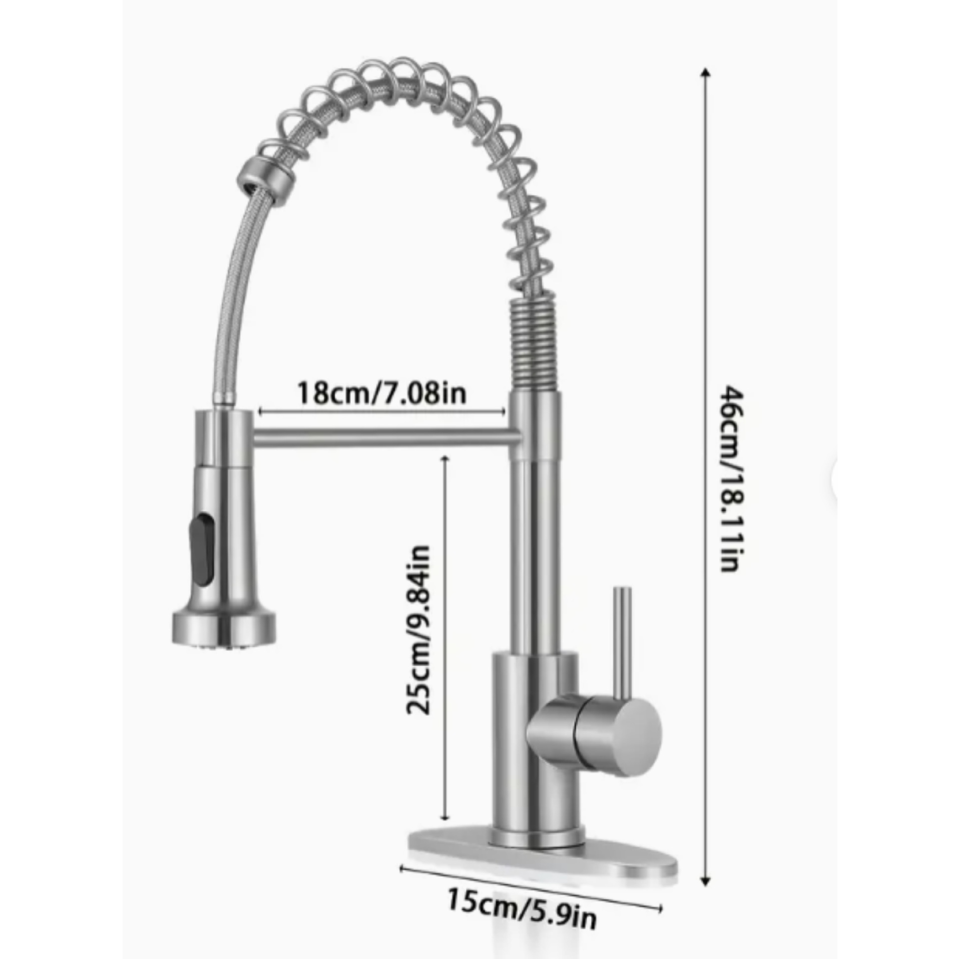 Grifos de primavera transfronterizos de cocina fregadero frío y caliente lavavajillas lavavajillas giratorias de doble salida de agua grifos universales a prueba de salpicaduras