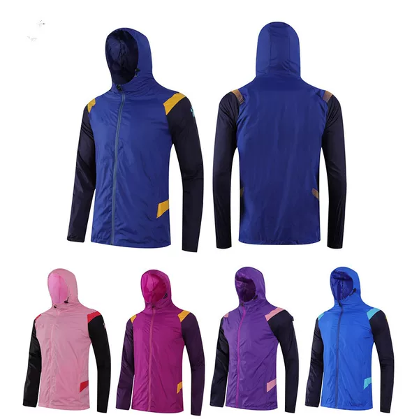 Directly Supplied from the Source, Waterproof Spring and Autumn Long-Sleeved Fitness Sports Jacket, Breathable and Quick-Drying Running Equipment, Breathable Jacket
