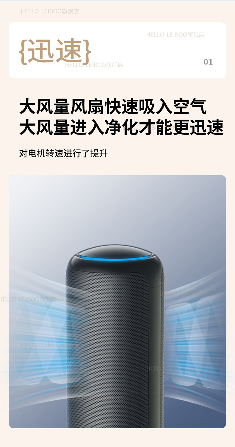 Suitable for Car Air Purifier, Suitable for Xiaomi Car Pm2.5 Negative Ion New Car Interior Formaldehyde Removal