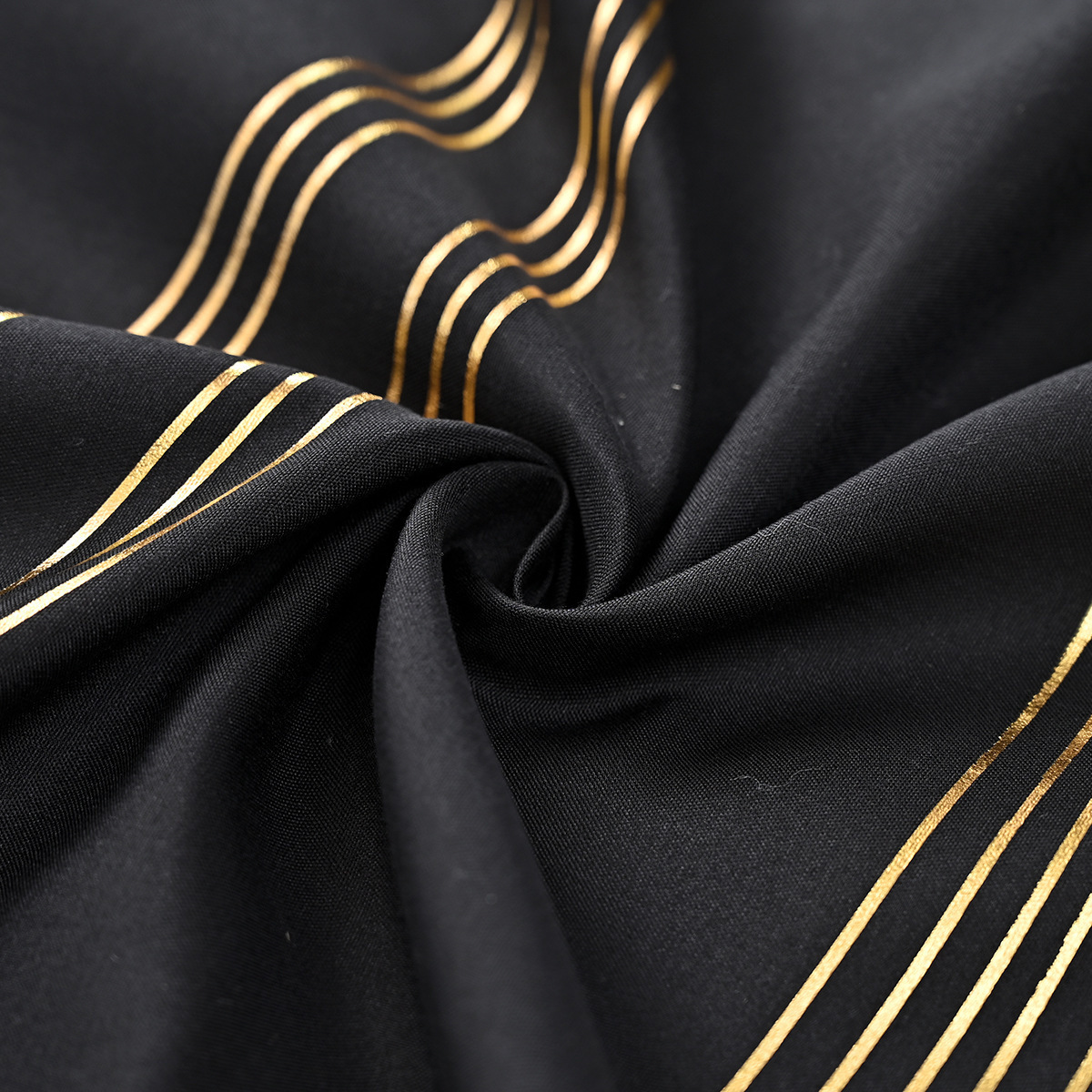 TEMU spot transfronterizo primavera textil cortina semitransparente acrílico oro y plata cortina de sombración de sombración sudeste asiático