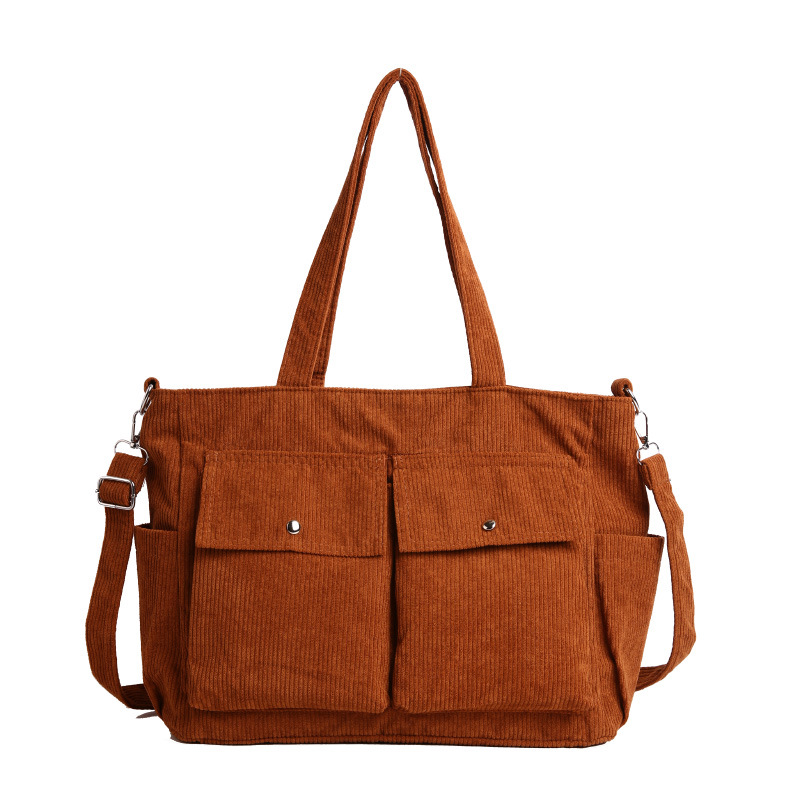 2025 nueva gran capacidad de terciopelo especial nicho universal bolso de hombro casual estilo coreano de viaje bolso de mano