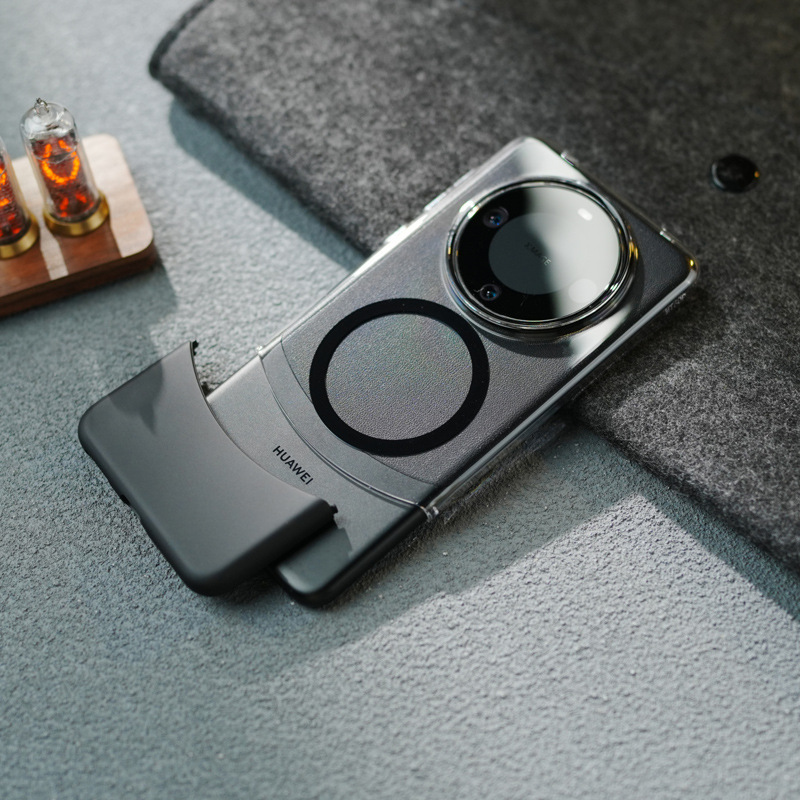 For Huawei mate60pro Phone Case New Transparent Splicing Protective Case mate70pro Advanced Contrast Color No Yellowing Full Covering Anti-drop Case pura70ultra Ultra-thin Creative Case