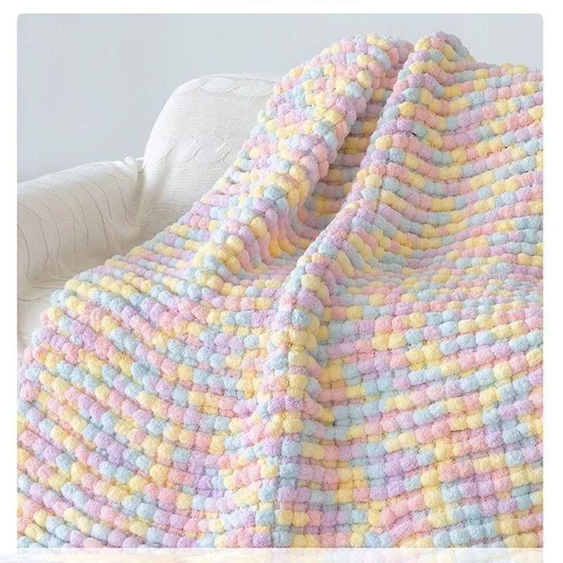 마시멜로 컬러 소재 패키지_실볼 5개 + 도구 (뜨개질 스카프 1.6m * 16cm )