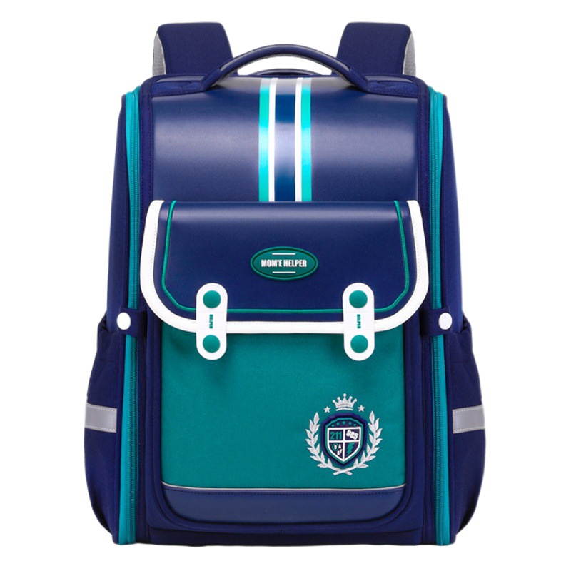 Escuela Primaria para niños mochila Grado 3-6 protección de la columna vertebral protección de la cintura mochila impermeable de gran capacidad Oxford sándwich hombres y mujeres