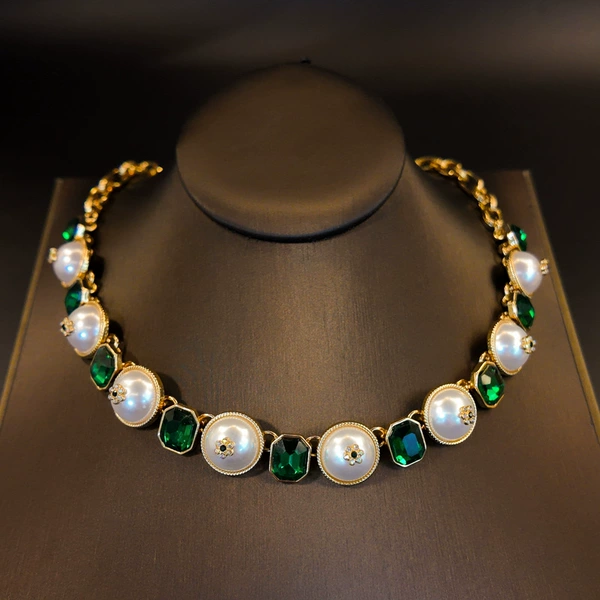 Green necklace