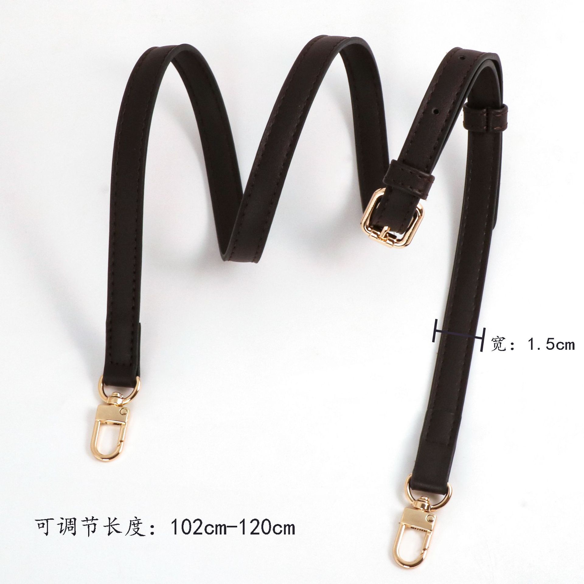 Crossbody with coffee pin buckle