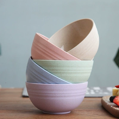Disposable plastic tableware, set for home use, travel soup bowl, increased thickness