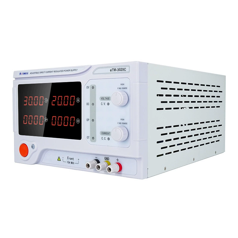 Регулируемый источник питания постоянного тока с высокой мощностью 30 В, 60 В, 100 В, 2 А, 6 А, 8 А для зарядки и экспериментов по старению.