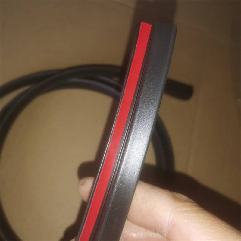 Car Front Windshield Plastic Panel Rubber Strip, Front Windshield Decorative Panel Sealing Rubber Strip, Wiper Cover Strip