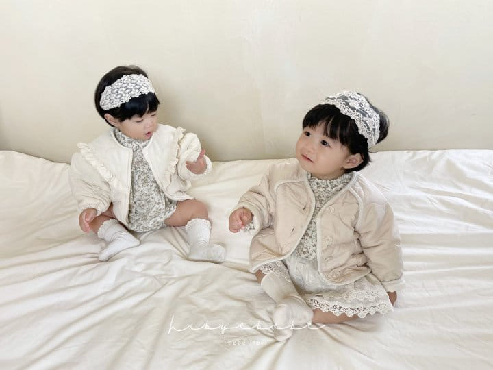 Abrigo de algodón para Niñas Ropa de otoño e invierno ropa de estilo coreano ropa para niños bebé hongo clip lateral abrigo de algodón para niñas