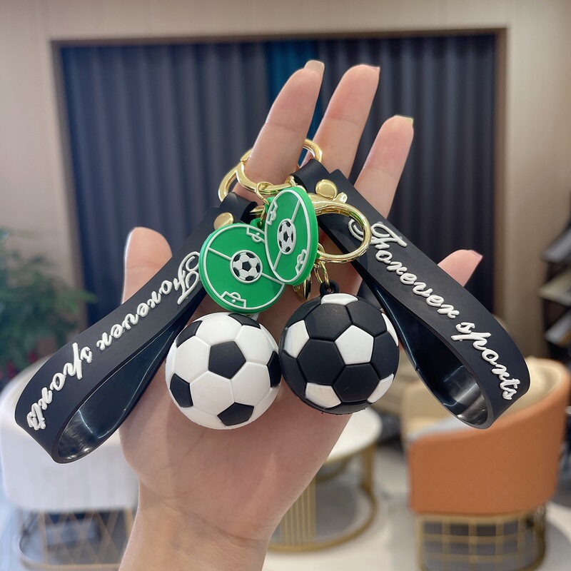New Pvc Soft Rubber Football Keychain Pendant World Cup Football Keychain Sports Meeting Souvenir Factory Wholesale New Pvc Soft Rubber Football Keychain Pendant World Cup Football Keychain Sports Meeting Souvenir Factory Wholesale