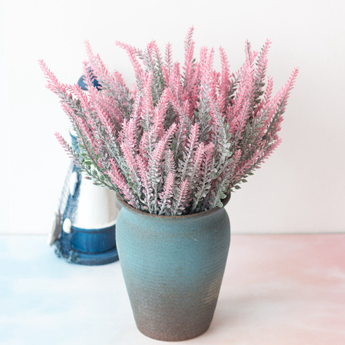 Simulated hair grafting, simulated lavender, Amazon flower arrangement, pastoral style decorative flowers, wedding flower arrangement and gardening
