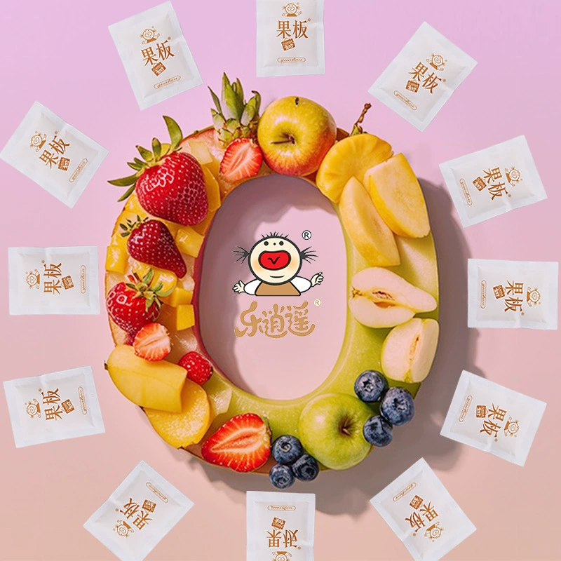 Фруктовое желе 108 г в пакете, детские ассорти вкусов, легкий перекус для школы