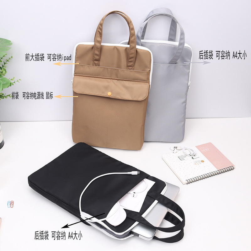 New laptop handbag Lenovo Huawei HP Apple small new 14 briefcase matebook16 computer bag