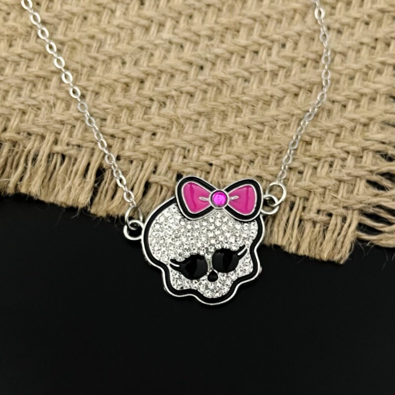 European and American Style Spooky High School Cool Girl Necklace Decoration Y2K Cute Accessories Halloween Necklace