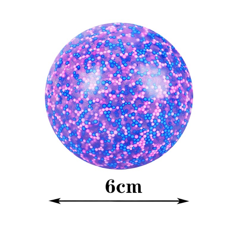Cuentas de espuma de ADN transfronterizas Bola de ventilación pellizco música TPR pegamento suave adulto squeeze Bola de descompresión fábrica de juguetes al por mayor