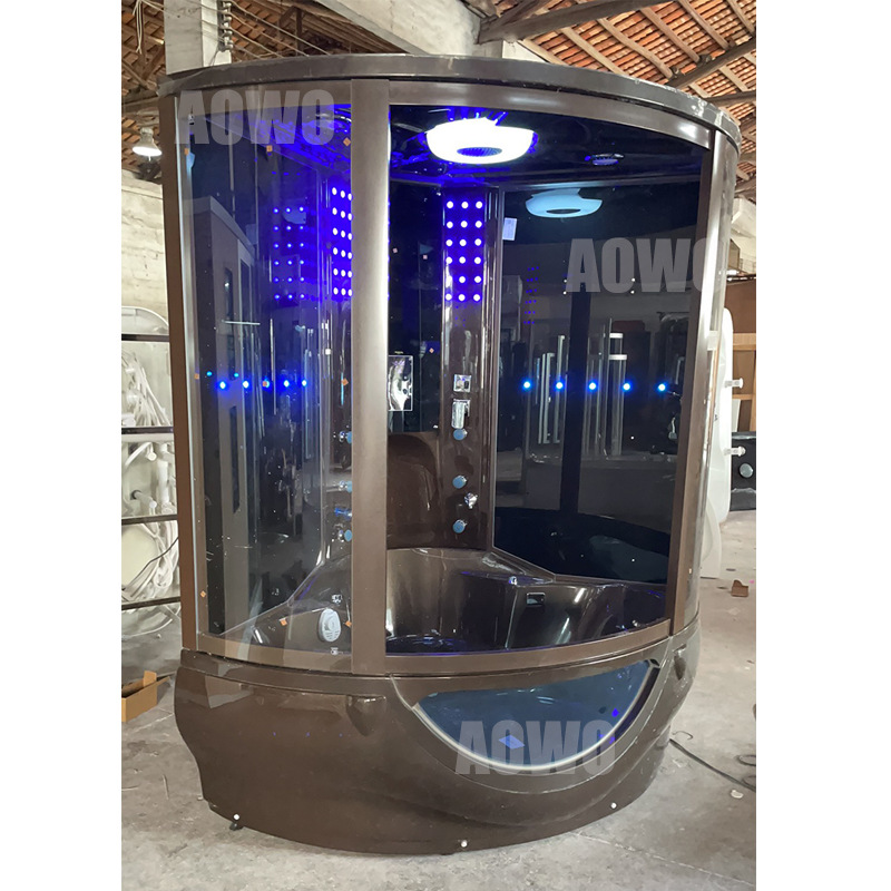 Baño integrado baño de vapor sala de ducha bañera de acrílico de doble uso baño de masaje de surf baño integrado