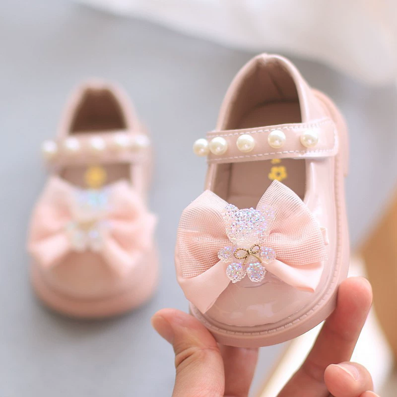 Кожаная обувь для девочек новая детская обувь для принцессы