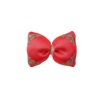 Cloth, red three dimensional accessory with bow, pillow, handmade