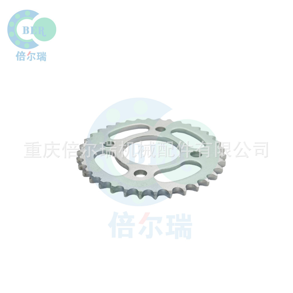 Accesorios de motocicleta de alta calidad Cadena de zinc blanco CG125 - 428 - 32T