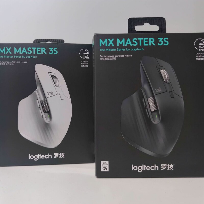 Suitable for Logitech Mx Master3S Wireless Bluetooth Silent Mouse, Unboxed, Dual-Mode, Ergonomic, Glass-Compatible